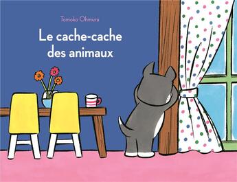 Couverture du livre « Cache-cache des animaux » de Tomoko Ohmura aux éditions Ecole Des Loisirs