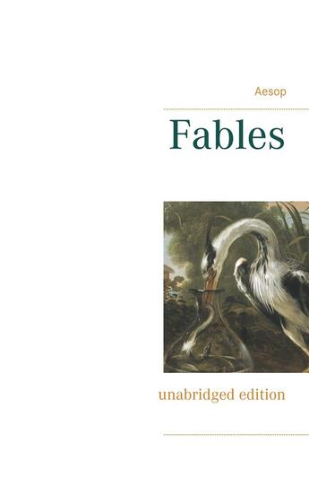 Couverture du livre « Fables » de Aesop aux éditions Books On Demand