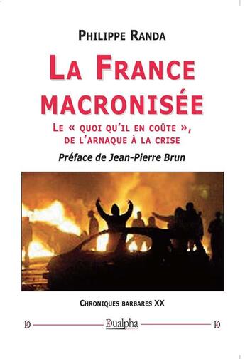 Couverture du livre « La france macronisée : le 