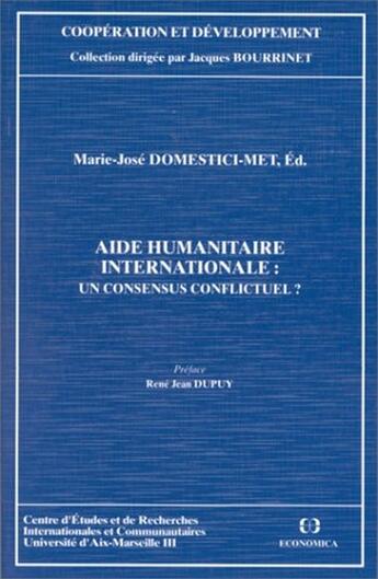 Couverture du livre « Aide Humanitaire Internationale » de Domestici aux éditions Economica