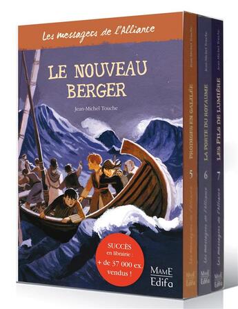 Couverture du livre « Les messagers de l'alliance ; le nouveau berger ; coffret nouveau testament » de Jean-Michel Touche aux éditions Mame