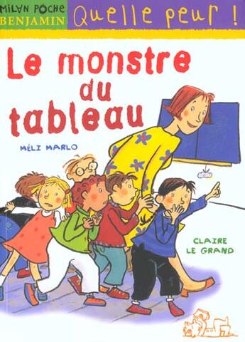 Couverture du livre « Le Monstre Du Tableau » de Marc Et Amelie Cantin et Claire Legrand aux éditions Milan