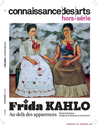 Couverture du livre « Hors series - t9920 - la garde-robe de frida kahlo » de  aux éditions Connaissance Des Arts