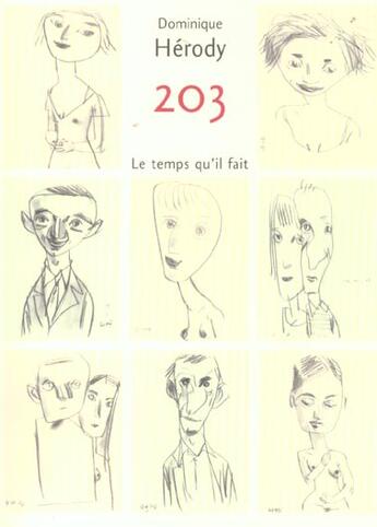 Couverture du livre « 203 » de Dominique Herody aux éditions Le Temps Qu'il Fait