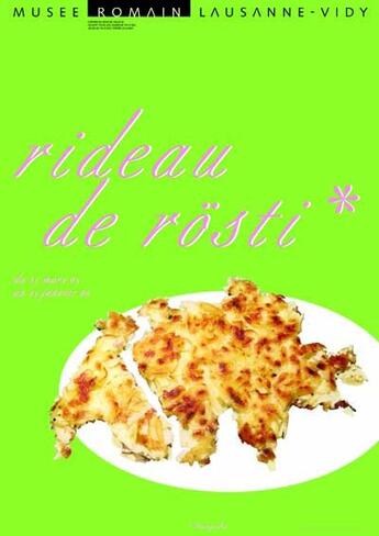 Couverture du livre « Rideau de rösti » de Laurent Flutsch aux éditions Infolio