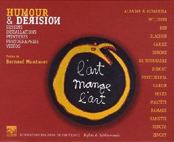 Couverture du livre « Humour & dérision ; dessins, installations, peintures, photographies, vidéos » de Muntan aux éditions Cres