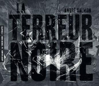 Couverture du livre « La terreur noire » de Andre Salmon aux éditions L'echappee