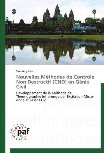 Couverture du livre « Nouvelles méthodes de contrôle non destructif (cnd) en génie civil » de Keo-S aux éditions Presses Academiques Francophones