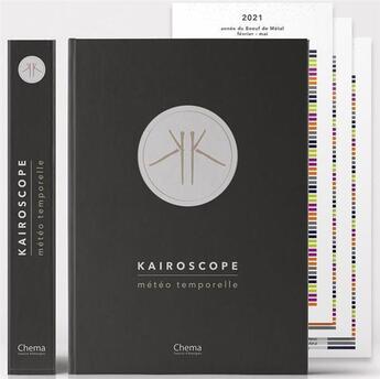 Couverture du livre « Kairoscope ; carnet de bord » de Stephanie Gelbart aux éditions Chema