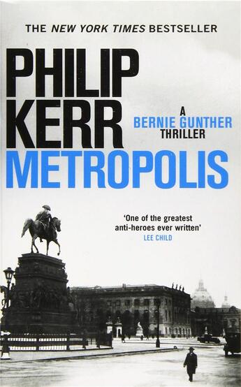 Couverture du livre « METROPOLIS - BERNIE GUNTHER » de Philip Kerr aux éditions Hachette Uk