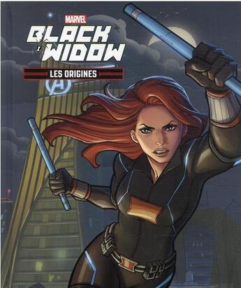 Couverture du livre « Black Widow ; les origines » de Disney aux éditions Disney Hachette