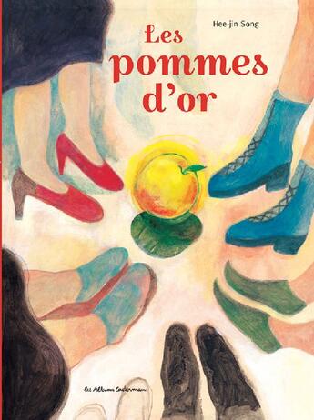 Couverture du livre « Les pommes d'or » de Hee-Jin aux éditions Casterman