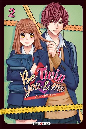 Couverture du livre « Be-twin you & me Tome 2 » de Saki Aikawa aux éditions Soleil