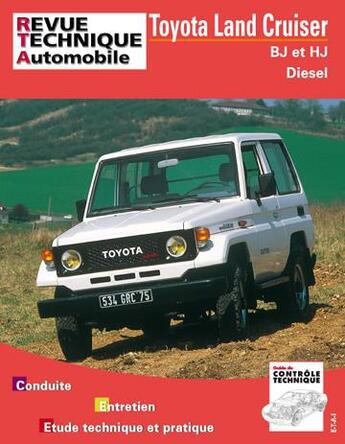 Couverture du livre « Toyota land cruiser - serie bj et hj » de Etai aux éditions Etai