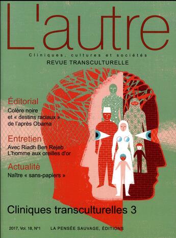 Couverture du livre « Cliniques transculturelles 3 » de Marie Rose Moro aux éditions Pensee Sauvage