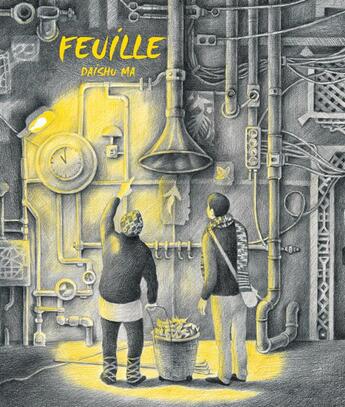 Couverture du livre « Feuille » de Ma Daishu aux éditions Presque Lune