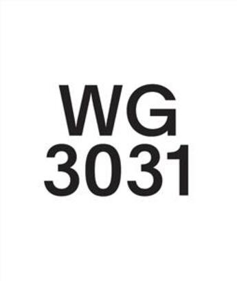 Couverture du livre « Wade Guyton ; WG3031 » de Beatrix Ruf aux éditions Jrp / Ringier