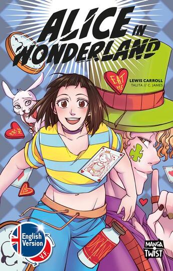 Couverture du livre « Alice in Wonderland » de Christopher James et Talita aux éditions Belin Education