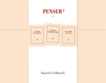 Couverture du livre « Penser » de Collectif Gallimard aux éditions Gallimard