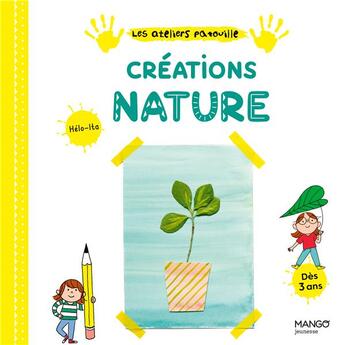 Couverture du livre « Créations nature » de Helo-Ita aux éditions Mango