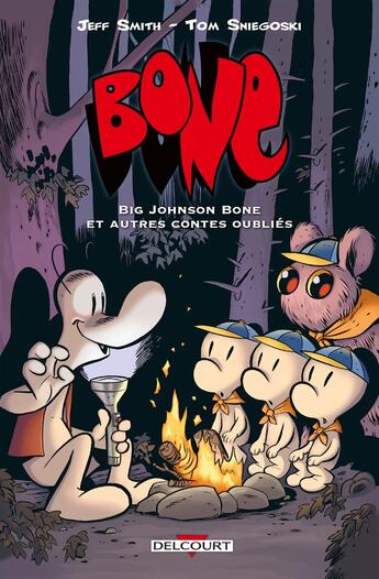 Couverture du livre « Bone Hors-Série : Big Johnson Bone & autres contes oubliés » de Jeff Smith aux éditions Delcourt