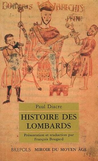 Couverture du livre « Histoire des lombards » de  aux éditions Brepols