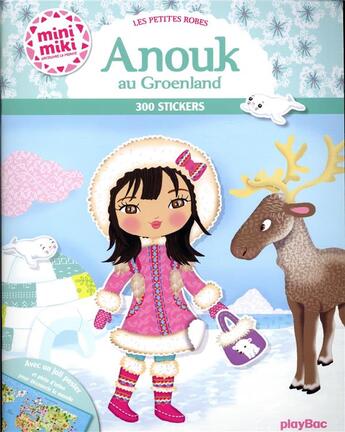 Couverture du livre « Minimiki - les petites robes d'anouk au groenland - ed. 2020 » de Julie Camel aux éditions Play Bac