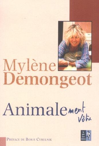 Couverture du livre « Animale » de Demongeot Mylene aux éditions Pre Aux Clercs