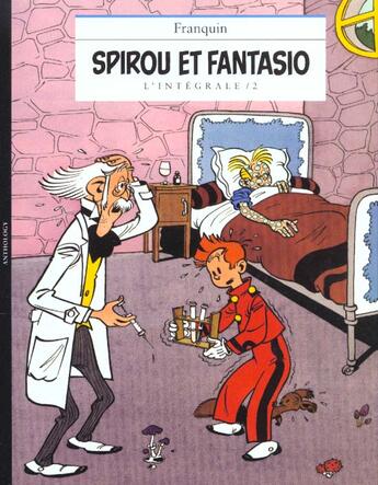 Couverture du livre « Spirou et Fantasio : Intégrale vol.2 : 1950-1952 » de Andre Franquin aux éditions Niffle