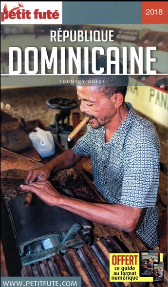 Couverture du livre « GUIDE PETIT FUTE ; COUNTRY GUIDE ; République dominicaine (édition 2018) » de  aux éditions Le Petit Fute