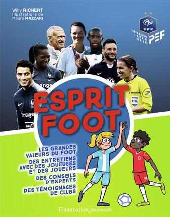 Couverture du livre « Esprit foot » de Mauro Mazzari et Willy Richert aux éditions Pere Castor