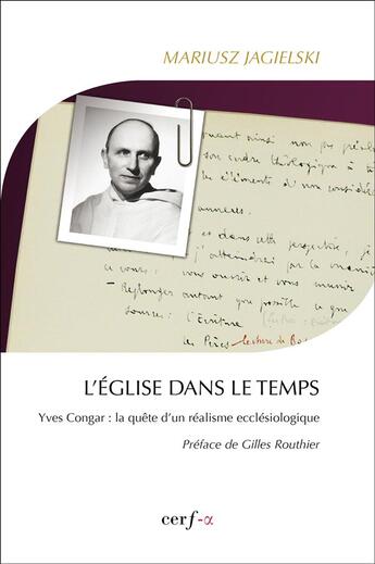 Couverture du livre « L'église dans le temps » de Mariusz Jagielski aux éditions Cerf