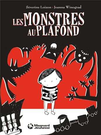 Couverture du livre « Les monstres au plafond » de Severine Loizon et Joanna Winograd aux éditions Magnard