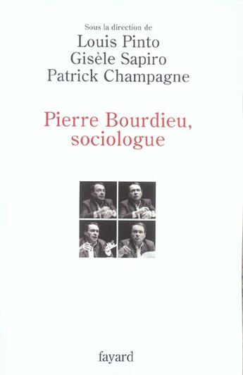 Couverture du livre « Pierre Bourdieu, sociologue » de Riviere M-C. aux éditions Fayard