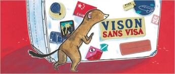 Couverture du livre « Vison sans visa » de Vaultier / Rie aux éditions Ricochet