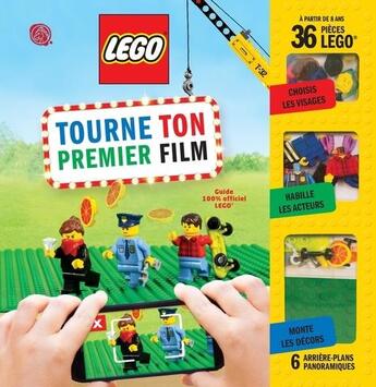 Couverture du livre « Lego : tourne ton premier film » de  aux éditions Qilinn