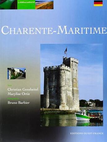 Couverture du livre « La charente-maritime - allemand » de Gensbeitel/Ortiz aux éditions Ouest France