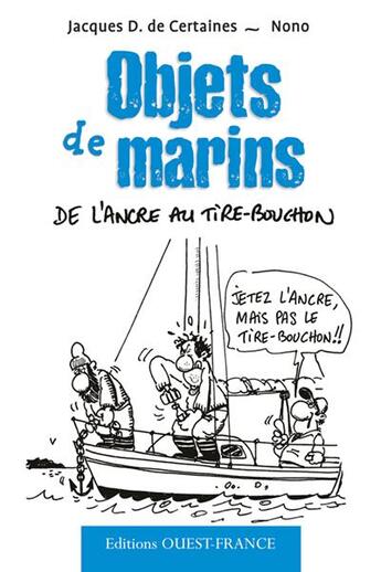 Couverture du livre « Objets de marins » de De Certaines/Auvin aux éditions Ouest France