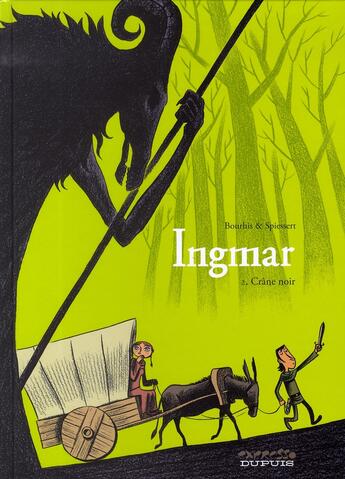 Couverture du livre « Ingmar Tome 2 ; crâne noir » de Herve Bourhis aux éditions Dupuis