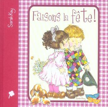 Couverture du livre « Faisons la fête » de Kay Sarah aux éditions Hemma