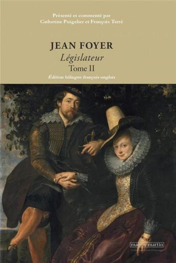 Couverture du livre « Jean Foyer ; législateur Tome 2 ; rapport sur le projet de loi relatif à l'informatique et aux libertés » de Catherine Puigelier aux éditions Mare & Martin