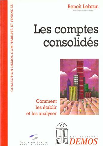 Couverture du livre « Comptes Consolides » de Lebrun B aux éditions Demos