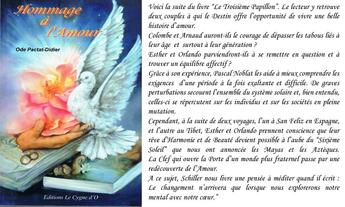 Couverture du livre « Orlando Tome 3 : hommage à l'amour » de Ode Pactat-Didier aux éditions Le Cygne D'o