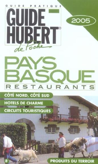 Couverture du livre « Guide Hubert De Poche Pays Basque » de Jean-Pierre Hubert aux éditions Hubert