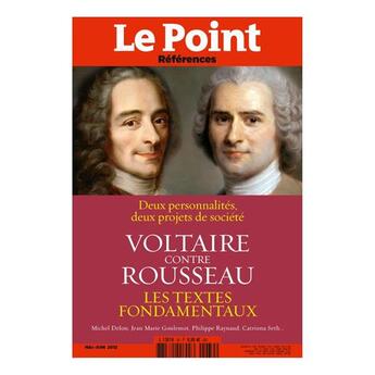 Couverture du livre « Le point references n 39 - voltaire/rousseau » de  aux éditions Le Point