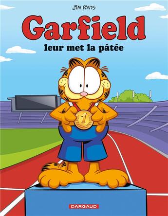 Couverture du livre « Garfield Tome 70 : Garfield leur met la patée » de Jim Davis aux éditions Dargaud