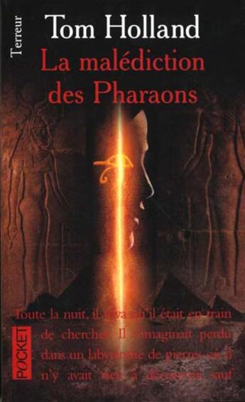 Couverture du livre « La Malediction Des Pharaons » de Tom Holland aux éditions Pocket