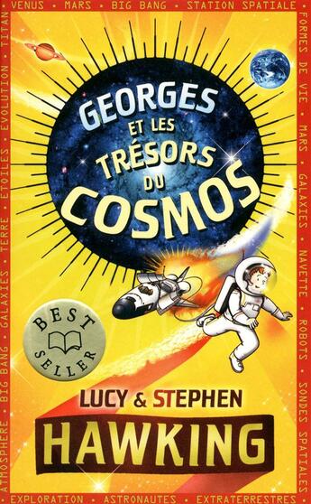 Couverture du livre « Georges et les trésors du cosmos » de Lucy Hawking et Stephen William Hawking aux éditions Pocket Jeunesse