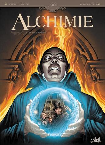 Couverture du livre « Alchimie Tome 2 ; le dernier roi maudit » de Olivier Roman et Richard D. Nolane aux éditions Soleil
