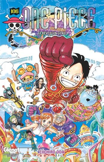 Couverture du livre « One Piece - édition originale Tome 106 » de Eiichiro Oda aux éditions Glenat